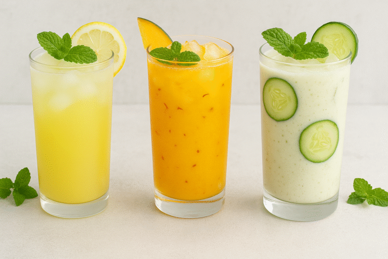 10 No‑Alcohol Drinks to Cool You Down in the Gulf Heat